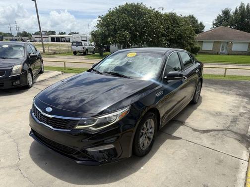Ebony Black 2020 Kia Optima LX
