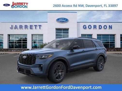 Vapor Blue Metallic 2026 Ford Explorer ST-Line