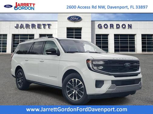 Oxford White 2025 Ford Expedition Max Platinum