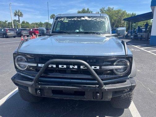 Azure Gray Metallic 2024 Ford Bronco Outer Banks