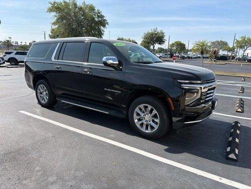 Black 2025 Chevrolet Suburban Premier