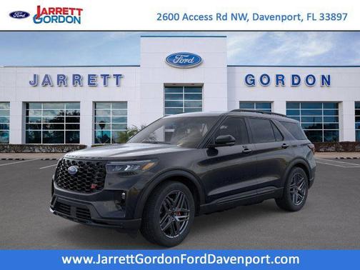 Agate Black Metallic 2026 Ford Explorer ST