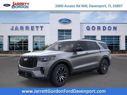 Carbonized Gray Metallic 2026 Ford Explorer ST-Line