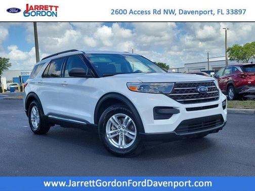 Oxford White 2021 Ford Explorer XLT