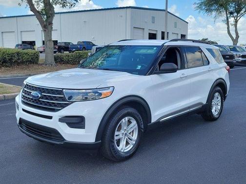 Oxford White 2021 Ford Explorer XLT