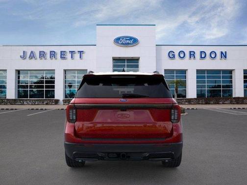 Rapid Red Metallic Tinted Clearcoat 2026 Ford Explorer ST-Line