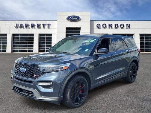 Blue Metallic 2022 Ford Explorer ST