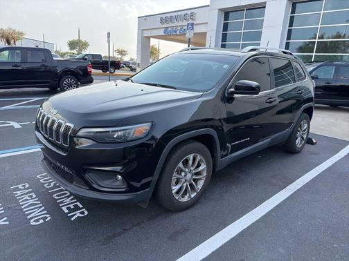 Diamond Black 2021 Jeep Cherokee Latitude Lux