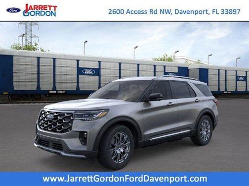 Carbonized Gray Metallic 2026 Ford Explorer Platinum