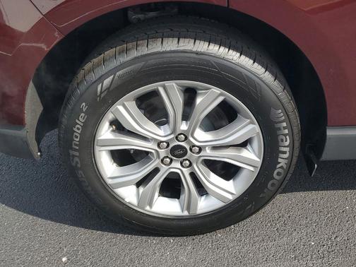 Burgundy 2024 Ford Edge Titanium