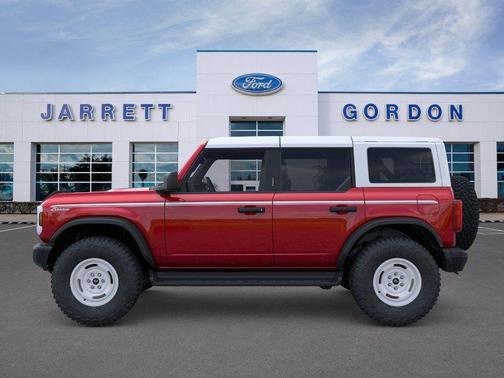 Ruby Red Metallic Tinted Clearcoat 2026 Ford Bronco Heritage Edition