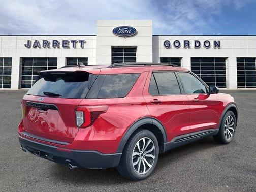 Red Metallic 2022 Ford Explorer ST-Line