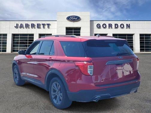 Red Metallic 2024 Ford Explorer XLT