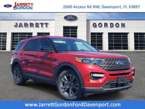 Red Metallic 2024 Ford Explorer XLT