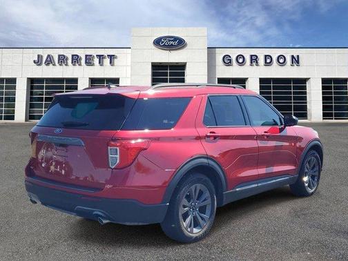 Red Metallic 2024 Ford Explorer XLT