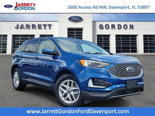 Blue Metallic 2024 Ford Edge SEL