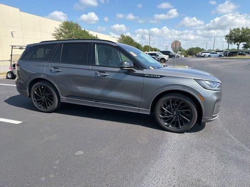 Gray Metallic 2025 Lincoln Aviator Reserve AWD
