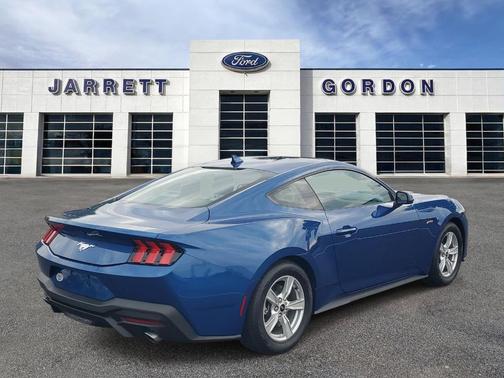 Atlas Blue Metallic 2024 Ford Mustang EcoBoost