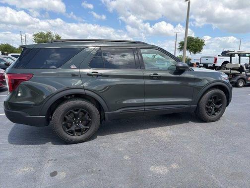 Green Metallic 2023 Ford Explorer Timberline