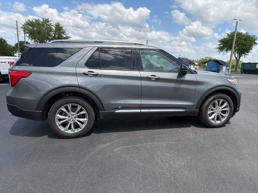 Gray Metallic 2023 Ford Explorer Limited