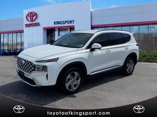 Quartz White 2021 Hyundai SANTA FE SEL 2.4