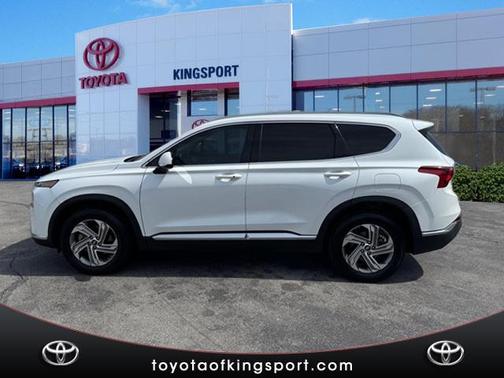 Quartz White 2021 Hyundai SANTA FE SEL 2.4