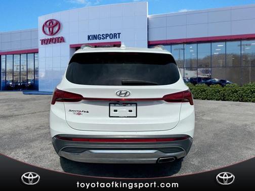 Quartz White 2021 Hyundai SANTA FE SEL 2.4