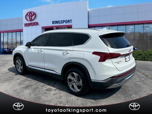 Quartz White 2021 Hyundai SANTA FE SEL 2.4