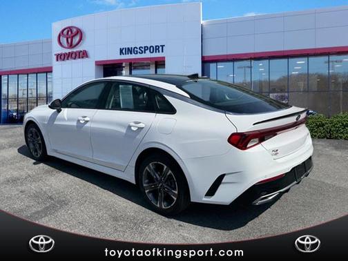 Glacial White Pearl 2021 Kia K5 EX