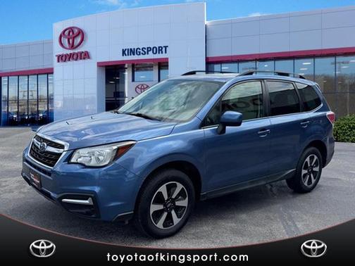 Quartz Blue Pearl 2018 Subaru Forester 2.5i Premium