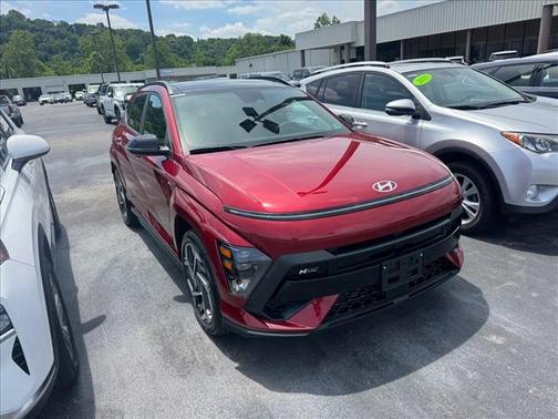 Ultimate Red Metallic 2024 Hyundai KONA N Line