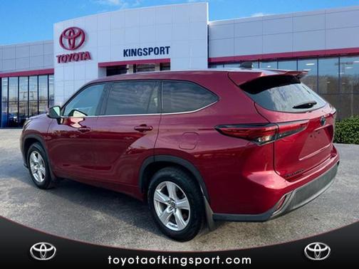 Ruby Flare Pearl 2022 Toyota Highlander Hybrid LE
