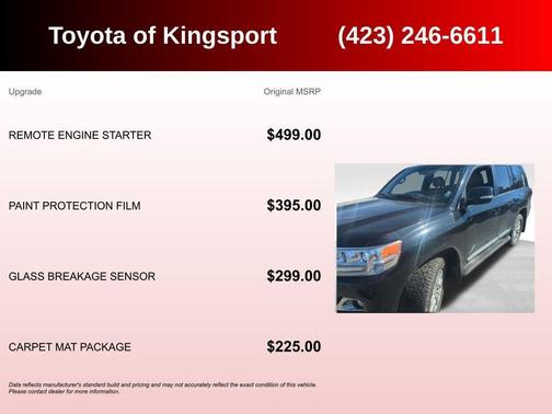 2018 Toyota Land Cruiser Base