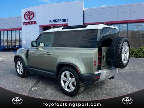 Pangea Green Metallic 2021 Land Rover Defender 90 First Edition
