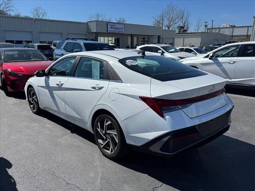 Serenity White 2025 Hyundai ELANTRA HEV Limited