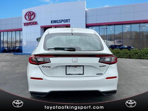 Platinum White Pearl 2026 Honda Civic Hybrid Sport