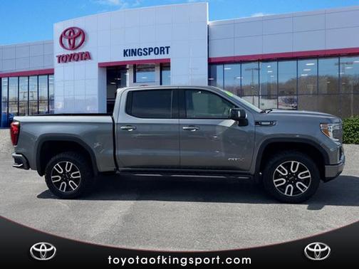 Satin Steel Metallic 2021 GMC Sierra 1500 AT4