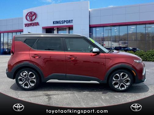 Mars Orange/Black Roof 2021 Kia Soul X-Line