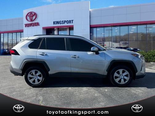 Silver Sky Metallic 2021 Toyota RAV4 LE