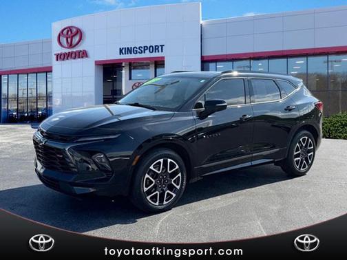 Black 2024 Chevrolet Blazer RS