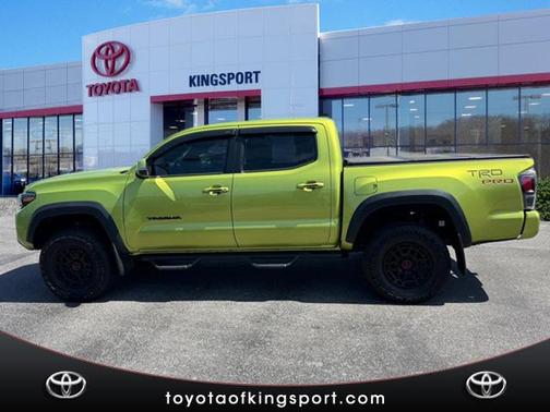 Electric Lime Metallic 2022 Toyota Tacoma TRD Pro