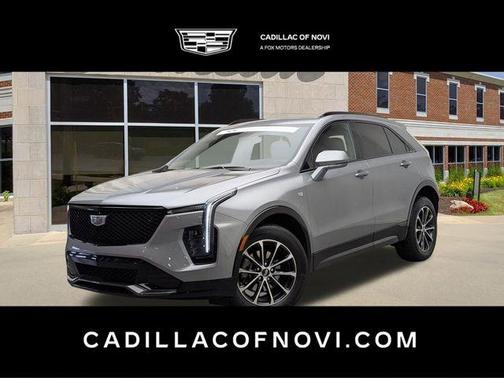 Silver Metallic 2024 Cadillac XT4 Sport