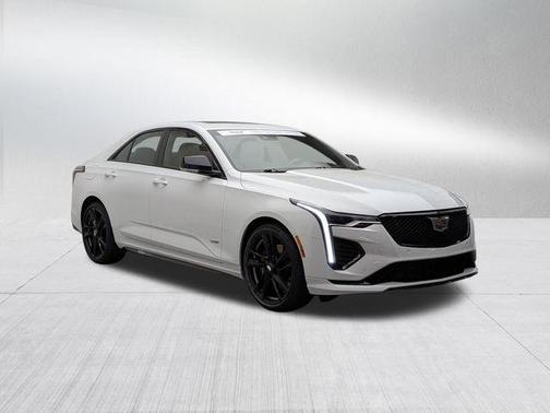Summit White 2023 Cadillac CT4-V V-Series