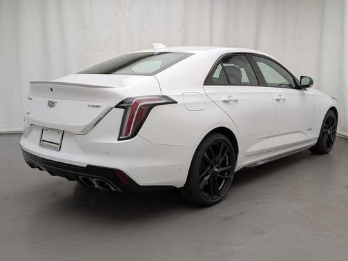 Summit White 2023 Cadillac CT4-V V-Series