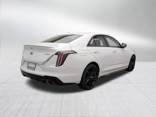 Summit White 2023 Cadillac CT4-V V-Series