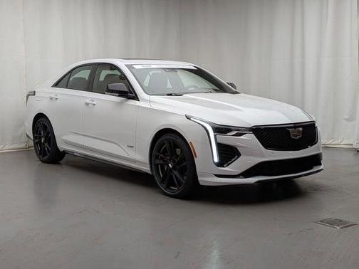 Summit White 2023 Cadillac CT4-V V-Series
