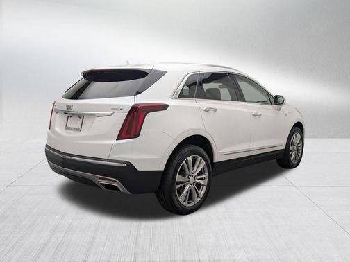 Crystal White Tri-Coat 2024 Cadillac XT5 Premium Luxury