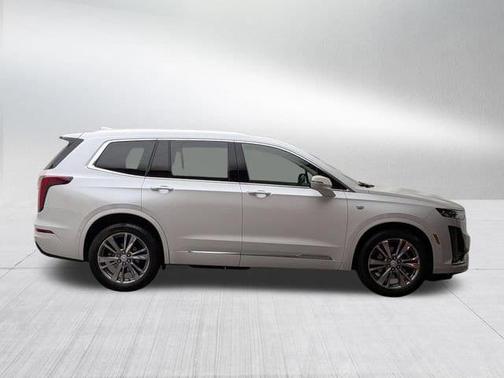 Crystal White Tri-Coat 2023 Cadillac XT6 Premium Luxury AWD