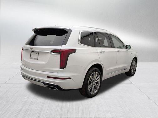 Crystal White Tri-Coat 2023 Cadillac XT6 Premium Luxury AWD