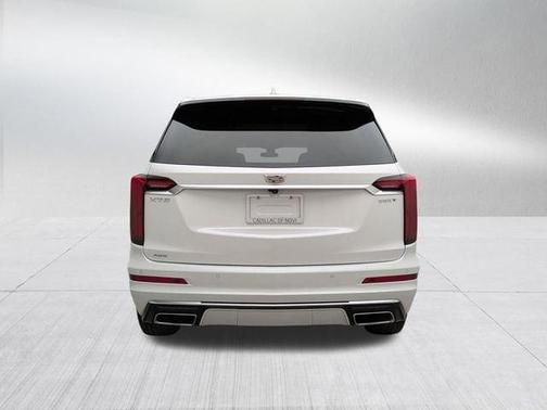 Crystal White Tri-Coat 2025 Cadillac XT6 Luxury AWD